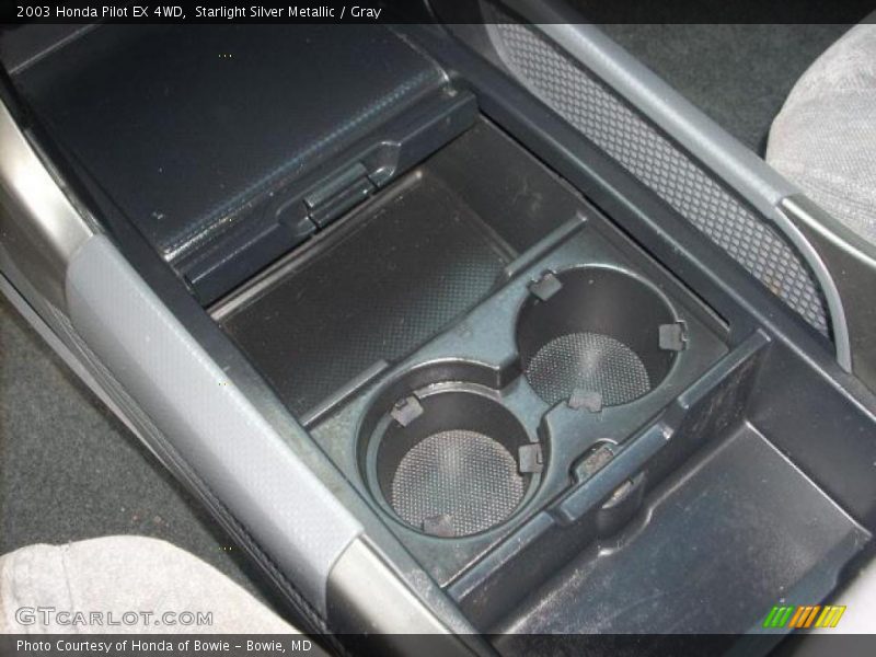 Starlight Silver Metallic / Gray 2003 Honda Pilot EX 4WD