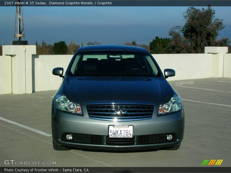 Diamond Graphite Metallic / Graphite 2007 Infiniti M 35 Sedan