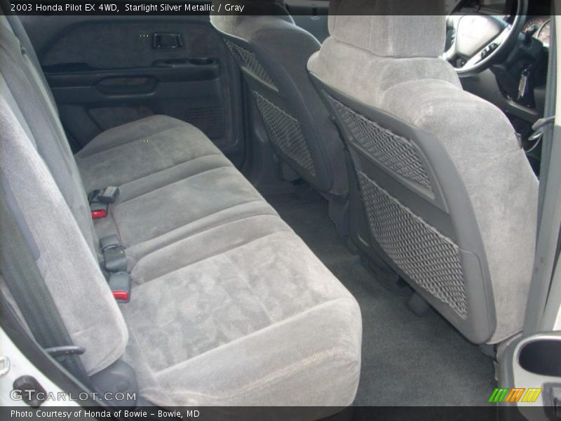 Starlight Silver Metallic / Gray 2003 Honda Pilot EX 4WD