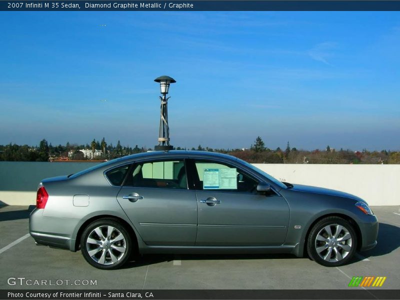 Diamond Graphite Metallic / Graphite 2007 Infiniti M 35 Sedan