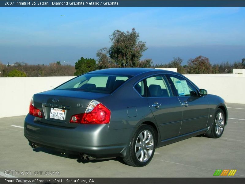 Diamond Graphite Metallic / Graphite 2007 Infiniti M 35 Sedan
