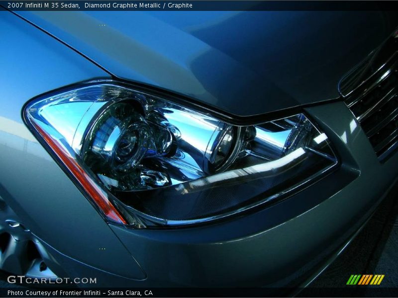Diamond Graphite Metallic / Graphite 2007 Infiniti M 35 Sedan
