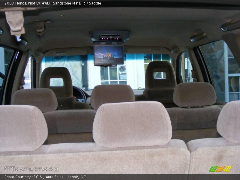 Sandstone Metallic / Saddle 2003 Honda Pilot LX 4WD