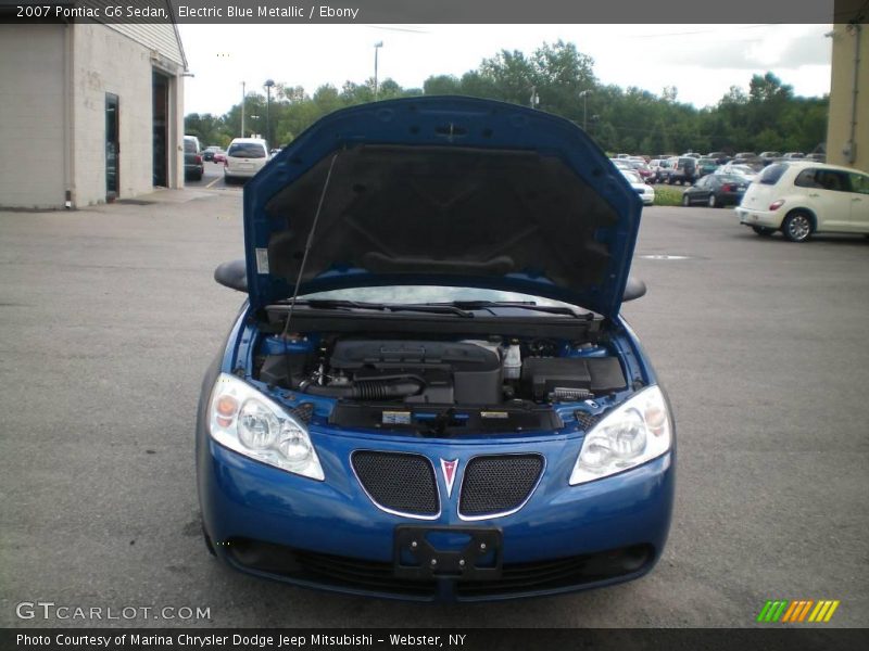 Electric Blue Metallic / Ebony 2007 Pontiac G6 Sedan