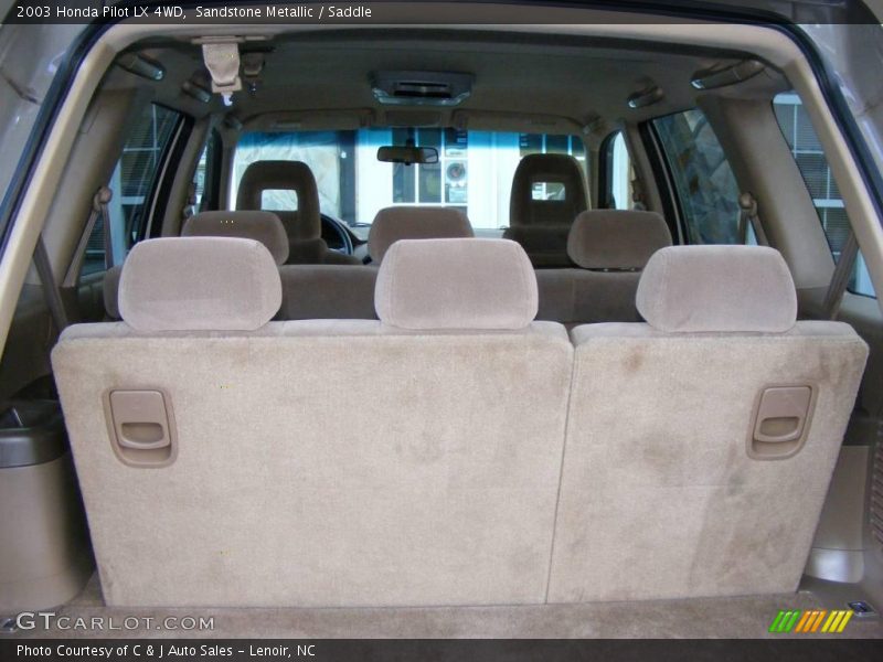Sandstone Metallic / Saddle 2003 Honda Pilot LX 4WD