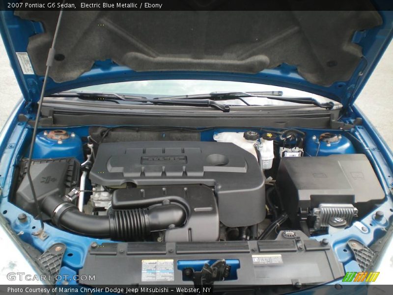 Electric Blue Metallic / Ebony 2007 Pontiac G6 Sedan