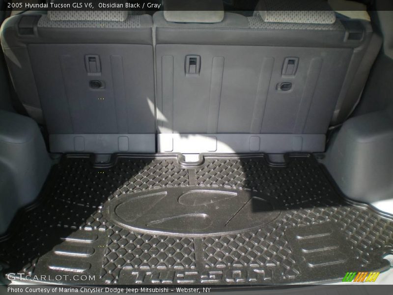 Obsidian Black / Gray 2005 Hyundai Tucson GLS V6
