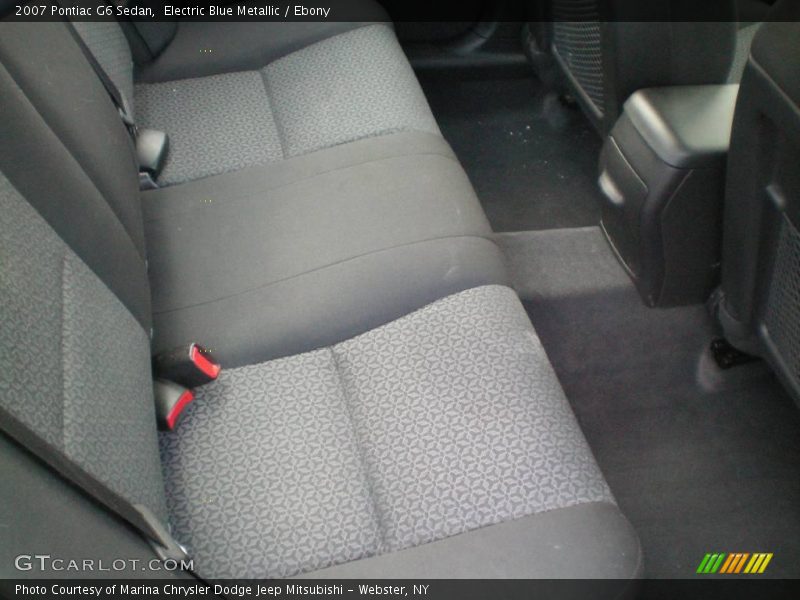Electric Blue Metallic / Ebony 2007 Pontiac G6 Sedan
