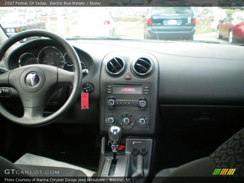 Electric Blue Metallic / Ebony 2007 Pontiac G6 Sedan