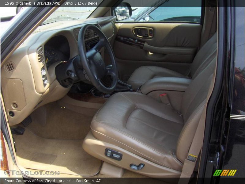 Onyx Black / Beige 1999 Oldsmobile Bravada AWD