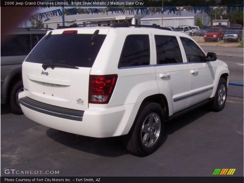 Bright Silver Metallic / Medium Slate Gray 2006 Jeep Grand Cherokee Limited