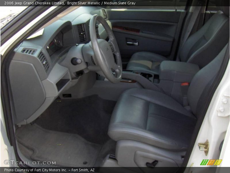 Bright Silver Metallic / Medium Slate Gray 2006 Jeep Grand Cherokee Limited