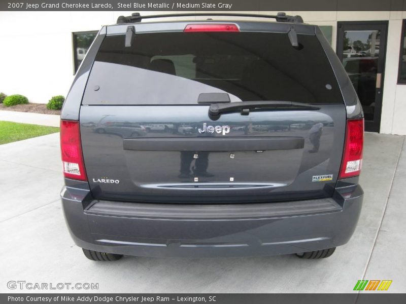 Steel Blue Metallic / Medium Slate Gray 2007 Jeep Grand Cherokee Laredo