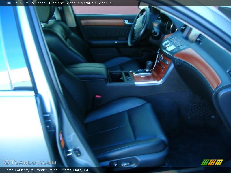 Diamond Graphite Metallic / Graphite 2007 Infiniti M 35 Sedan