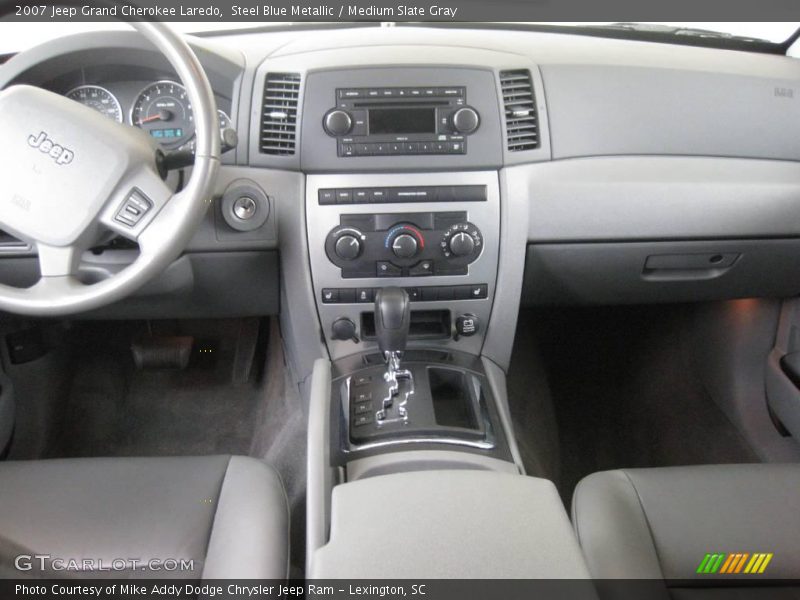 Steel Blue Metallic / Medium Slate Gray 2007 Jeep Grand Cherokee Laredo