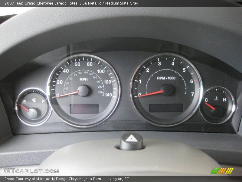Steel Blue Metallic / Medium Slate Gray 2007 Jeep Grand Cherokee Laredo