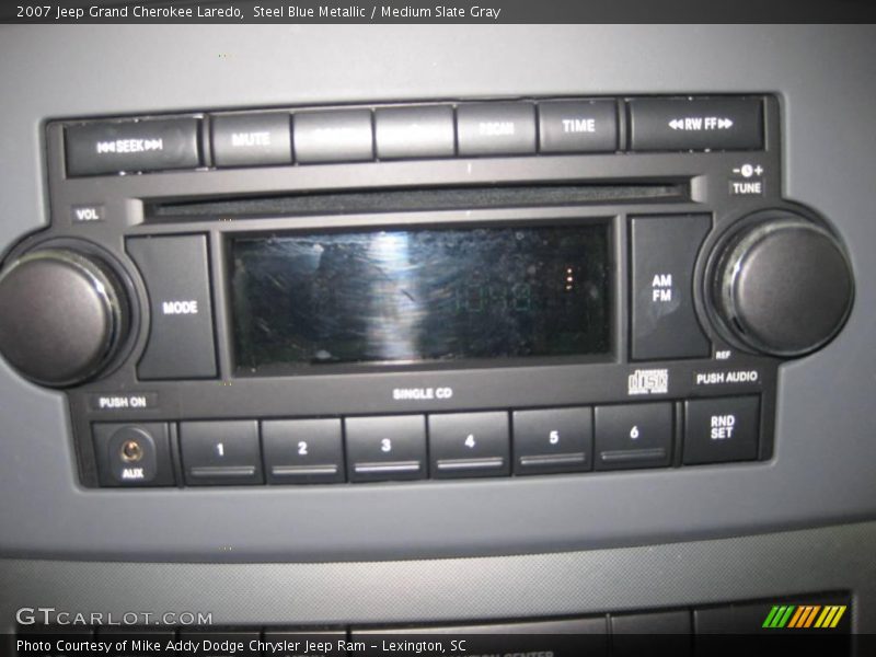 Steel Blue Metallic / Medium Slate Gray 2007 Jeep Grand Cherokee Laredo