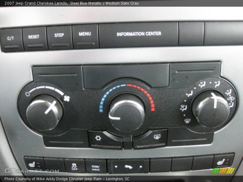 Steel Blue Metallic / Medium Slate Gray 2007 Jeep Grand Cherokee Laredo