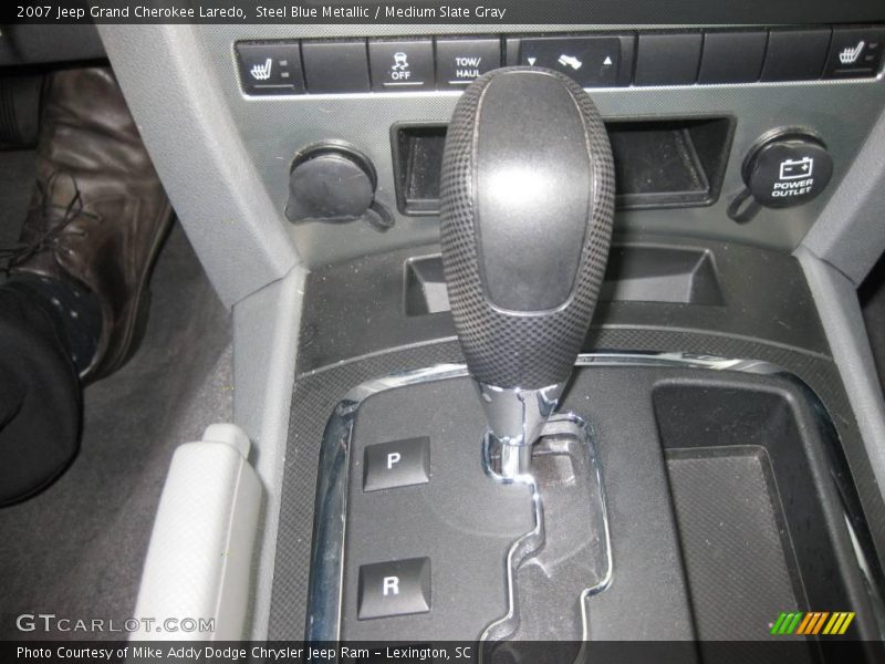 Steel Blue Metallic / Medium Slate Gray 2007 Jeep Grand Cherokee Laredo