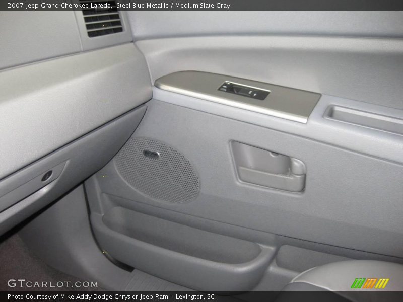 Steel Blue Metallic / Medium Slate Gray 2007 Jeep Grand Cherokee Laredo