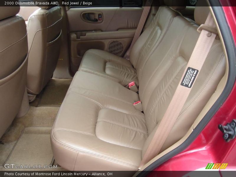 Red Jewel / Beige 2000 Oldsmobile Bravada AWD