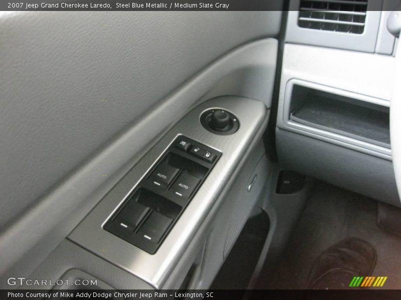 Steel Blue Metallic / Medium Slate Gray 2007 Jeep Grand Cherokee Laredo