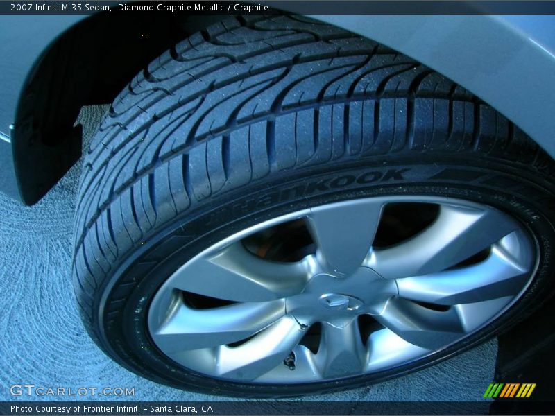 Diamond Graphite Metallic / Graphite 2007 Infiniti M 35 Sedan