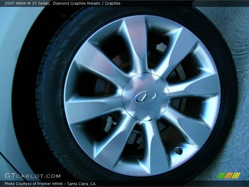 Diamond Graphite Metallic / Graphite 2007 Infiniti M 35 Sedan