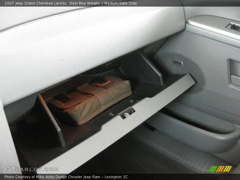 Steel Blue Metallic / Medium Slate Gray 2007 Jeep Grand Cherokee Laredo