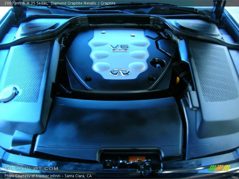 Diamond Graphite Metallic / Graphite 2007 Infiniti M 35 Sedan