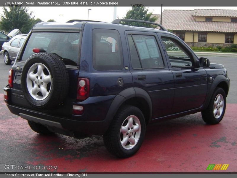 Oslo Blue Metallic / Alpaca Beige 2004 Land Rover Freelander SE