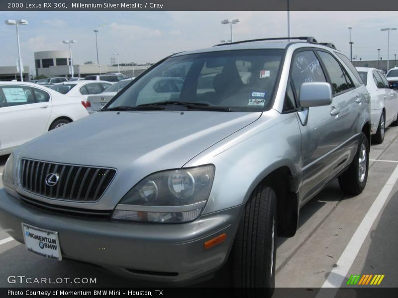 Millennium Silver Metallic / Gray 2000 Lexus RX 300