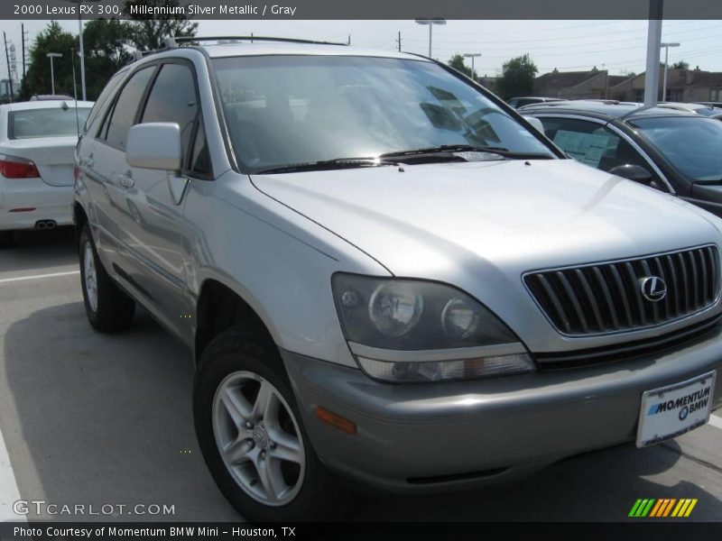 Millennium Silver Metallic / Gray 2000 Lexus RX 300