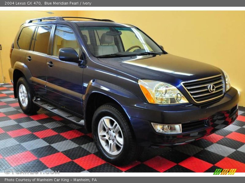 Blue Meridian Pearl / Ivory 2004 Lexus GX 470