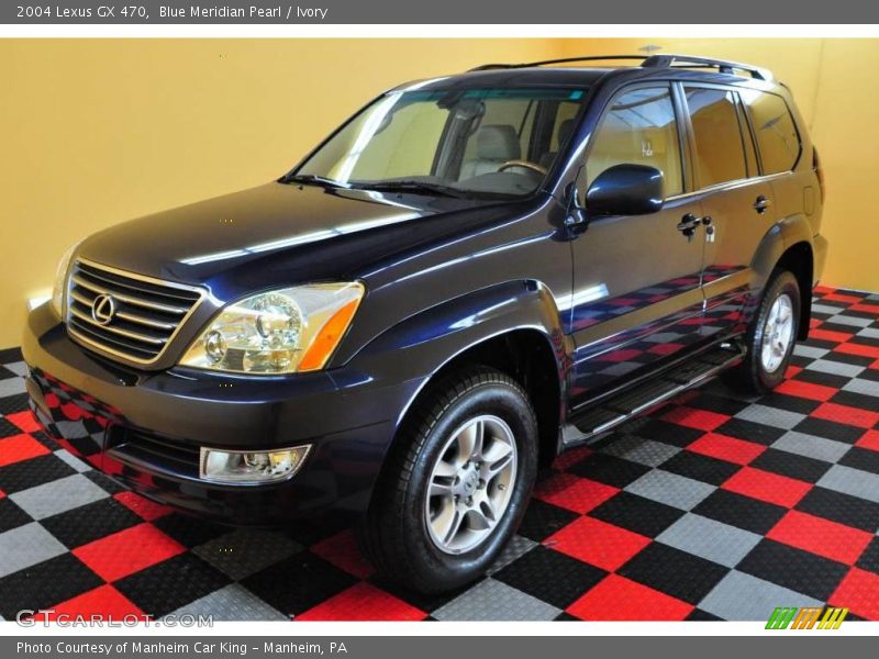 Blue Meridian Pearl / Ivory 2004 Lexus GX 470