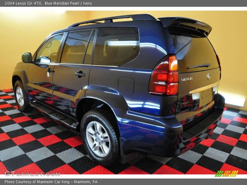 Blue Meridian Pearl / Ivory 2004 Lexus GX 470