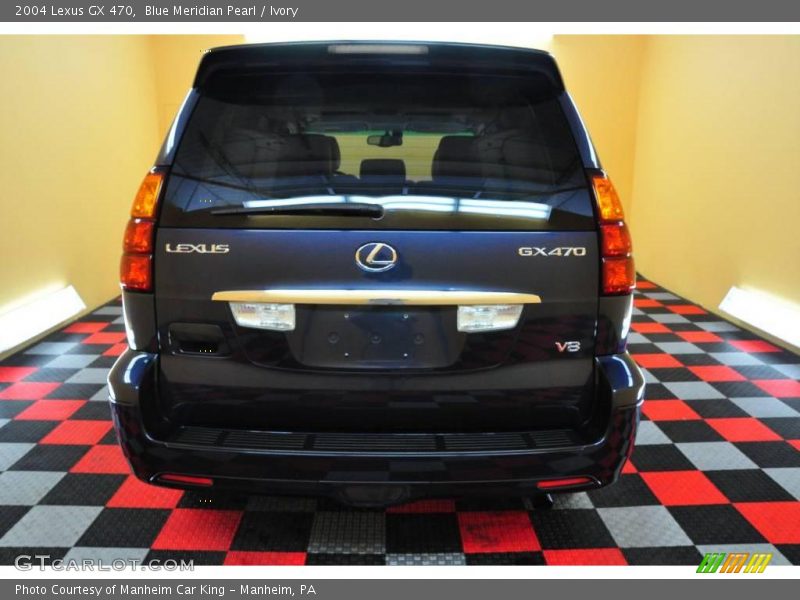 Blue Meridian Pearl / Ivory 2004 Lexus GX 470