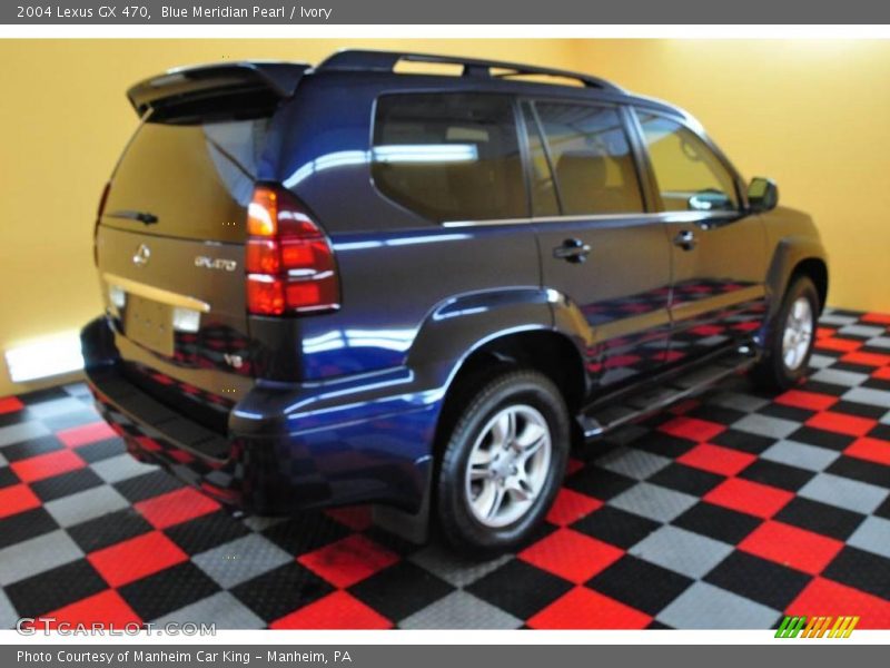 Blue Meridian Pearl / Ivory 2004 Lexus GX 470