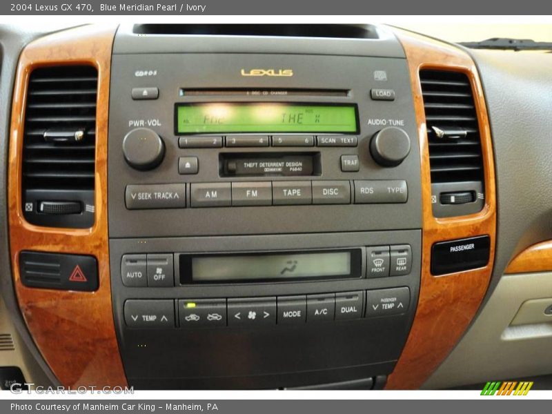 Blue Meridian Pearl / Ivory 2004 Lexus GX 470