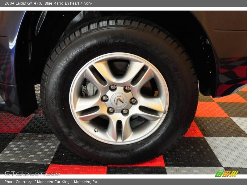 Blue Meridian Pearl / Ivory 2004 Lexus GX 470