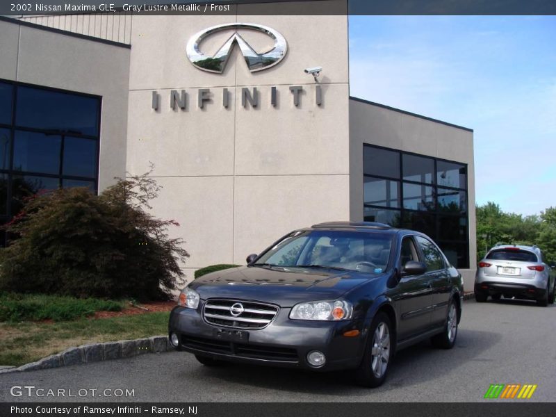 Gray Lustre Metallic / Frost 2002 Nissan Maxima GLE