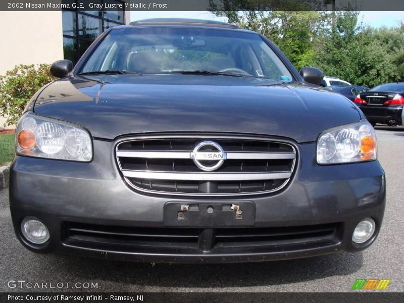 Gray Lustre Metallic / Frost 2002 Nissan Maxima GLE