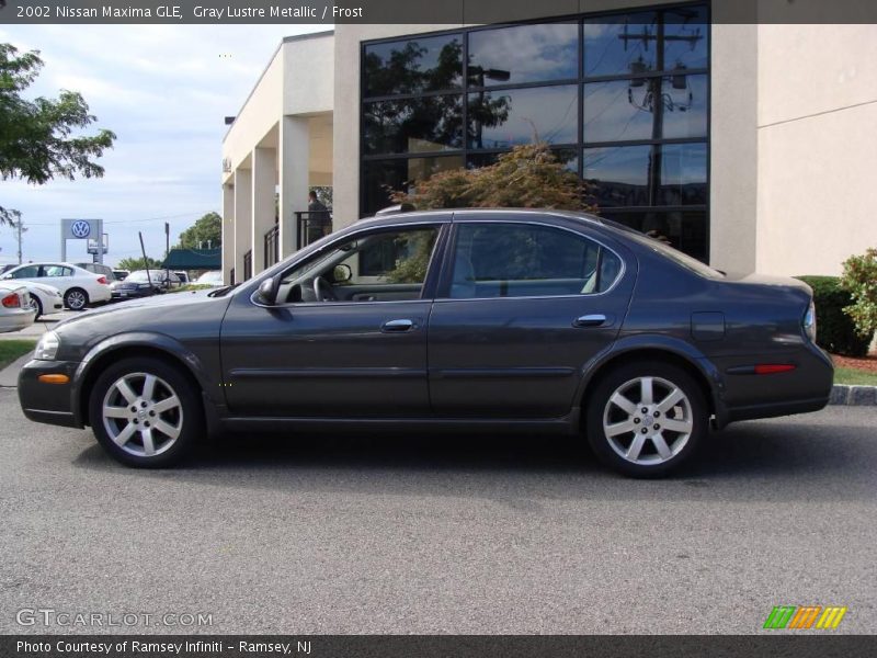 Gray Lustre Metallic / Frost 2002 Nissan Maxima GLE