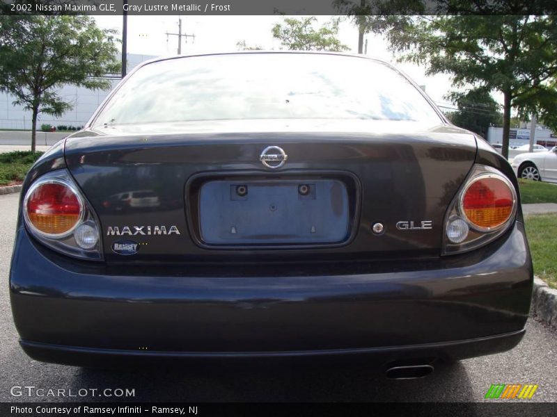 Gray Lustre Metallic / Frost 2002 Nissan Maxima GLE