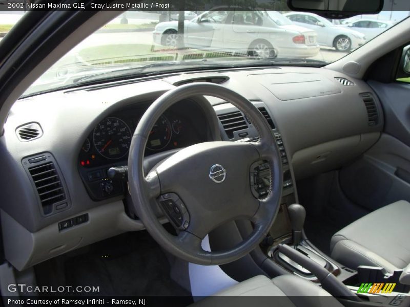 Gray Lustre Metallic / Frost 2002 Nissan Maxima GLE