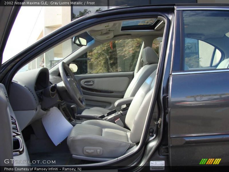 Gray Lustre Metallic / Frost 2002 Nissan Maxima GLE