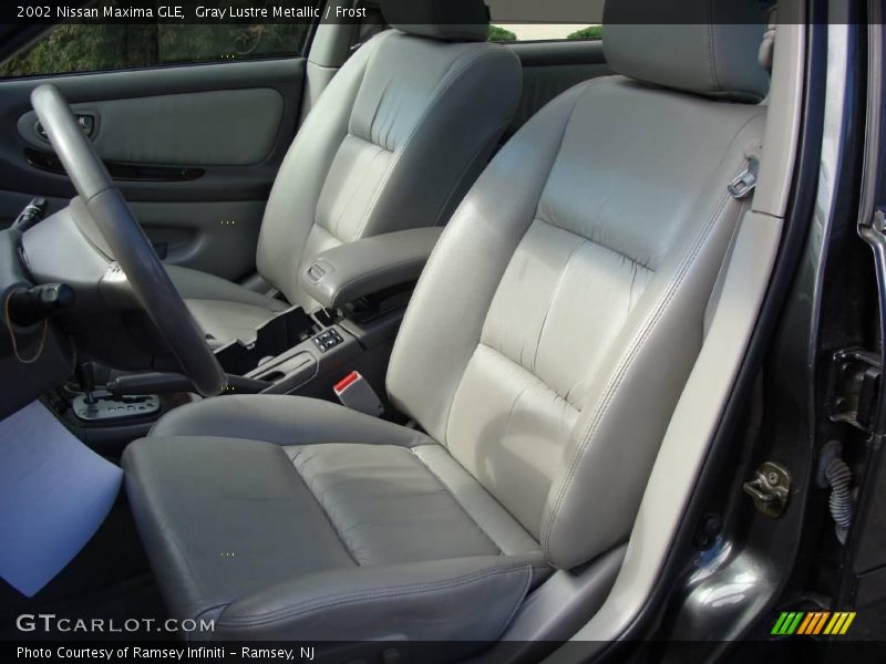 Gray Lustre Metallic / Frost 2002 Nissan Maxima GLE