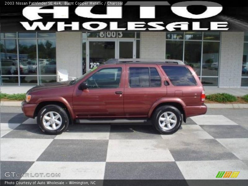 Burnt Copper Metallic / Charcoal 2003 Nissan Pathfinder SE 4x4