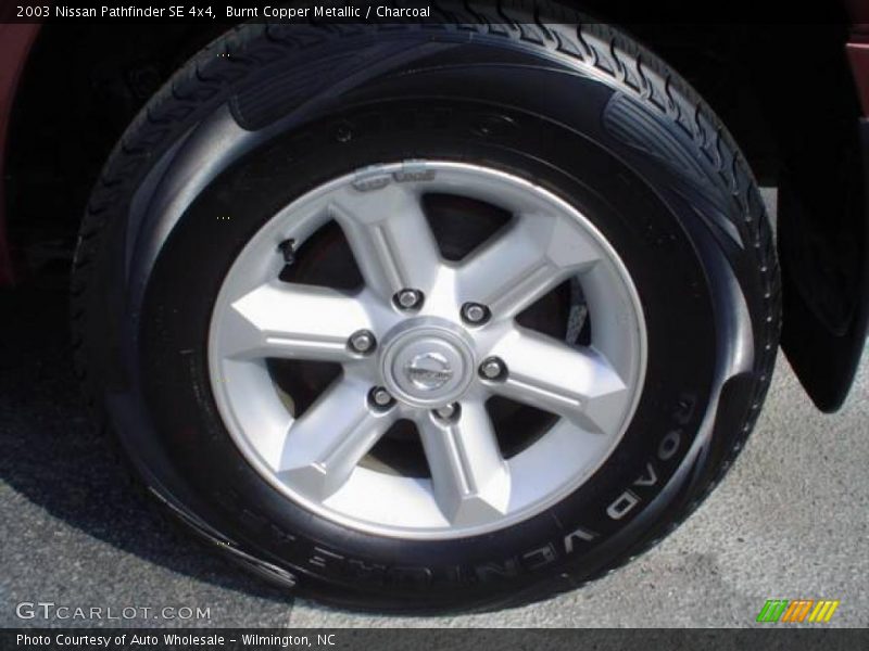 Burnt Copper Metallic / Charcoal 2003 Nissan Pathfinder SE 4x4