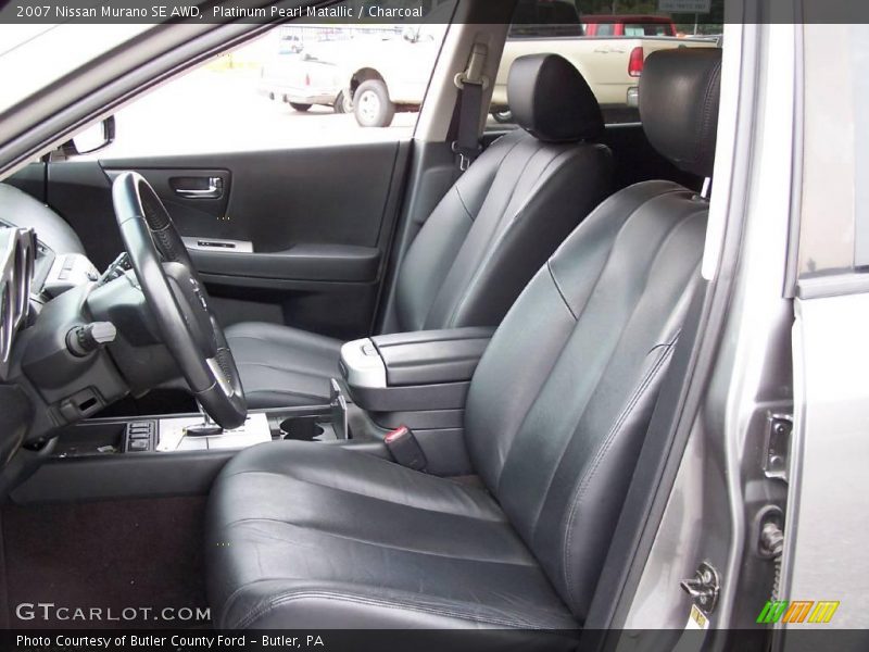 Platinum Pearl Matallic / Charcoal 2007 Nissan Murano SE AWD
